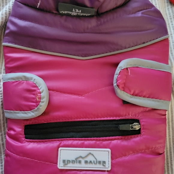 Eddie Bauer Quilted Dog Winter Coat